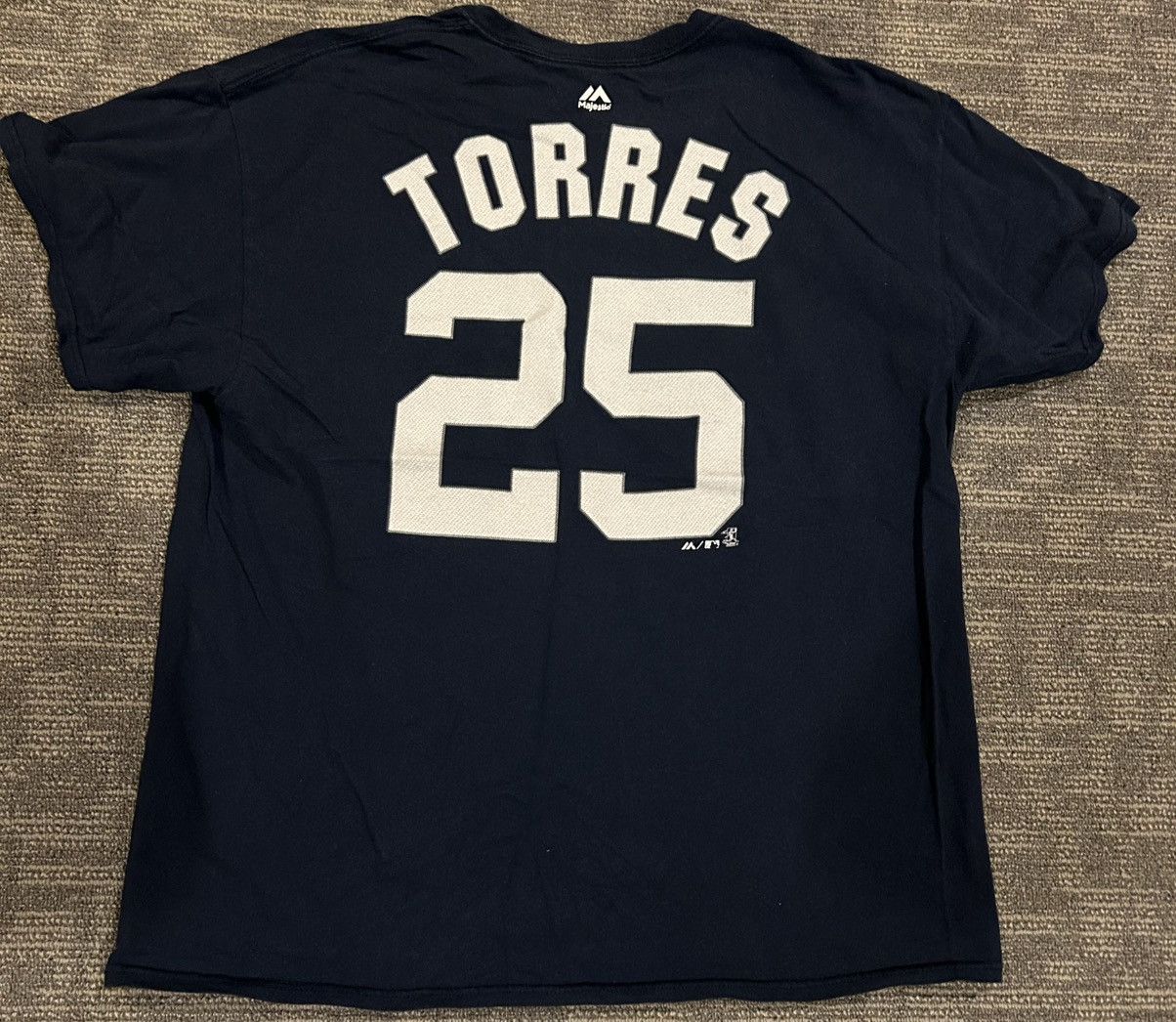 Majestic Gleyber Torres Yankee Shirt Size US XL / EU 56 / 4 - 2 Thumbnail