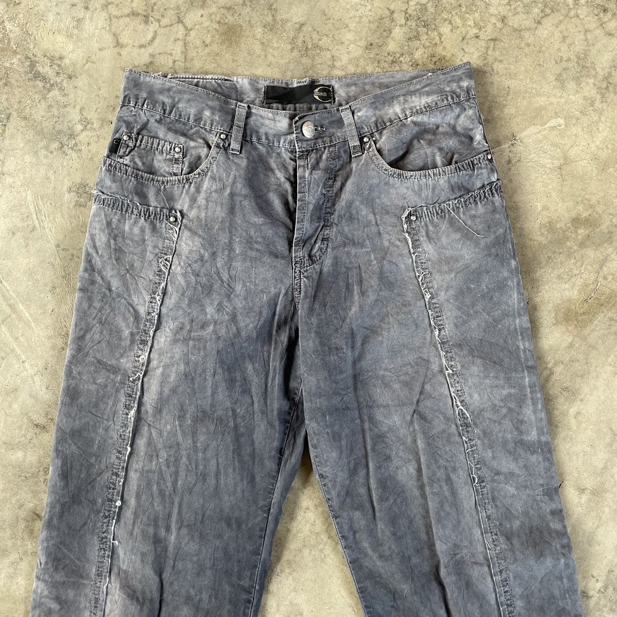 Designer × Just Cavalli 🔥🔥Just Cavalli Splash Acid Punk Design Stylish Pants Size 29" - 2 Thumbnail