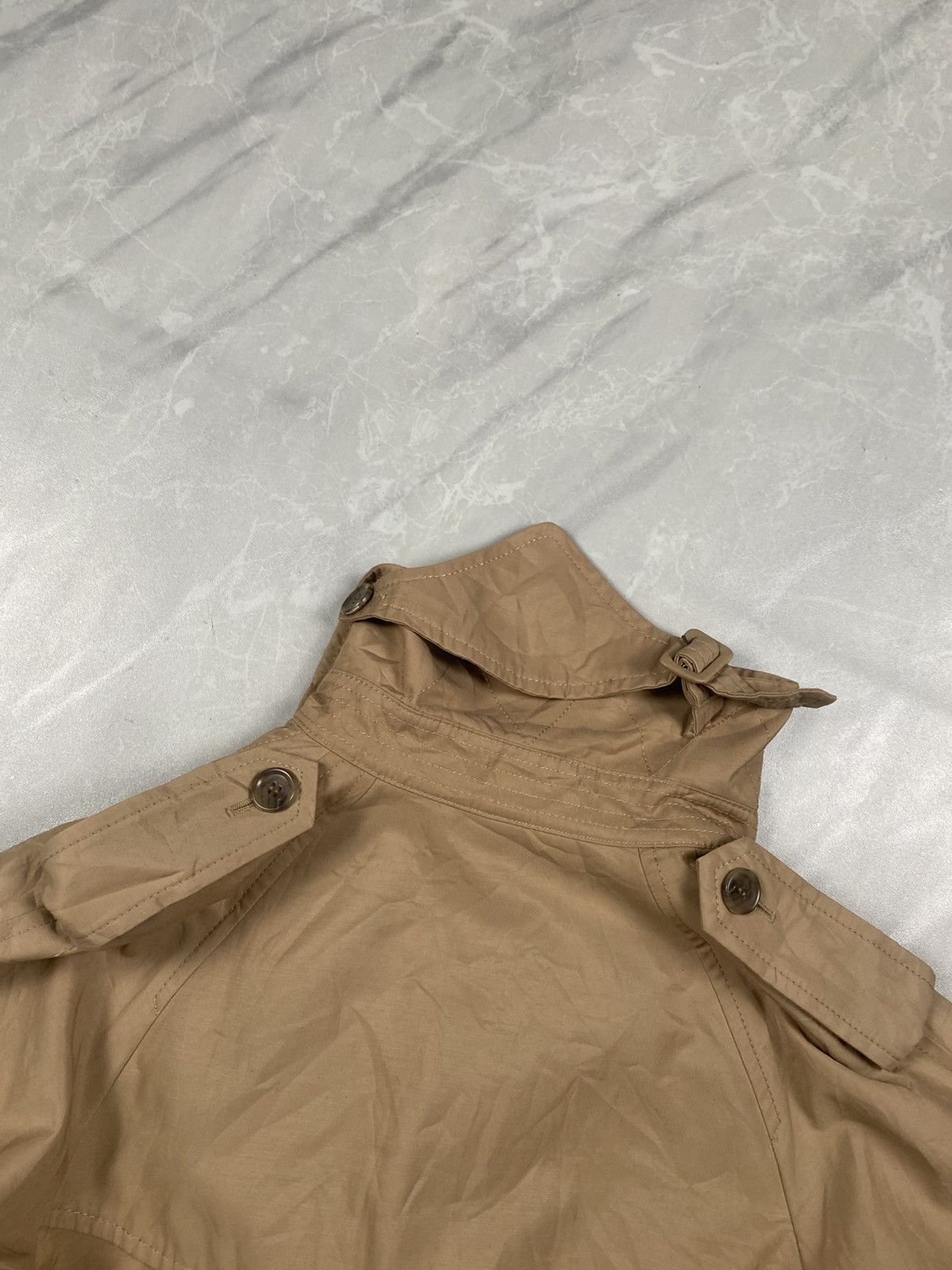 Jean Paul Gaultier Rare JPG for Sept Premieres Light Trench Coat Size M / US 6-8 / IT 42-44 - 12 Thumbnail