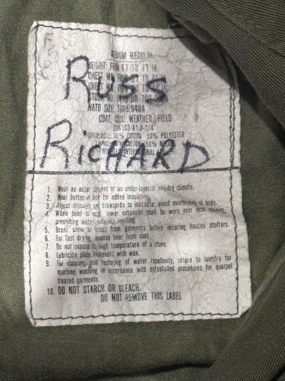 Other M65 field jacket Size US M / EU 48-50 / 2 - 3 Thumbnail