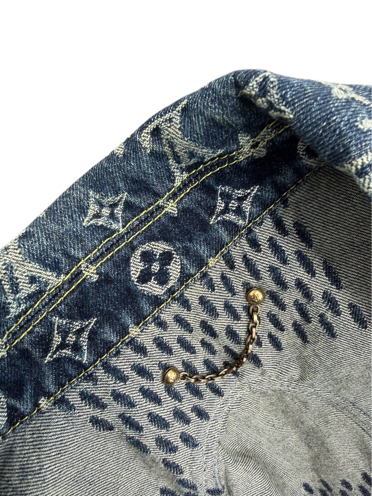 Louis Vuitton × Nigo Louis Vuitton x Nigo 50 Patchwork Monogram Denim Jacket Size US M / EU 48-50 / 2 - 4 Thumbnail