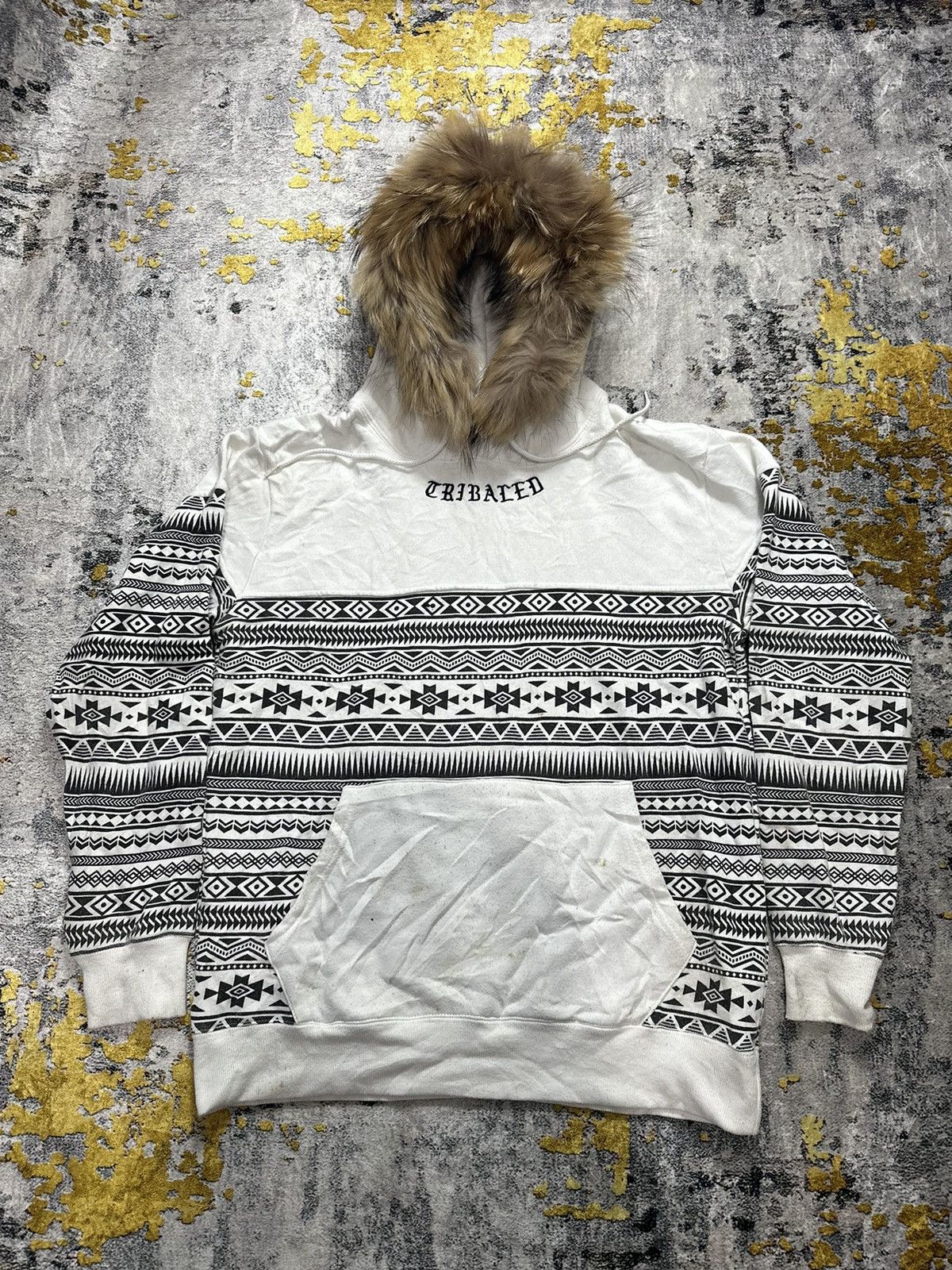 PPFM TRIBALED FUR HOODIE IFSIXWASNINE LGB STYLE Size US L / EU 52-54 / 3 - 1 Thumbnail