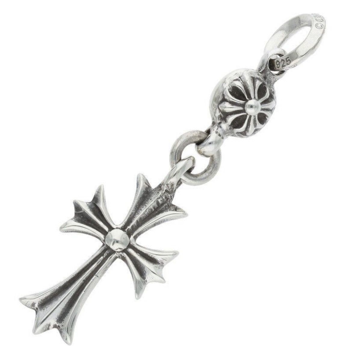 Chrome Hearts Chrome Hearts Silver Necklace with Cross Charm Size ONE SIZE - 1 Thumbnail