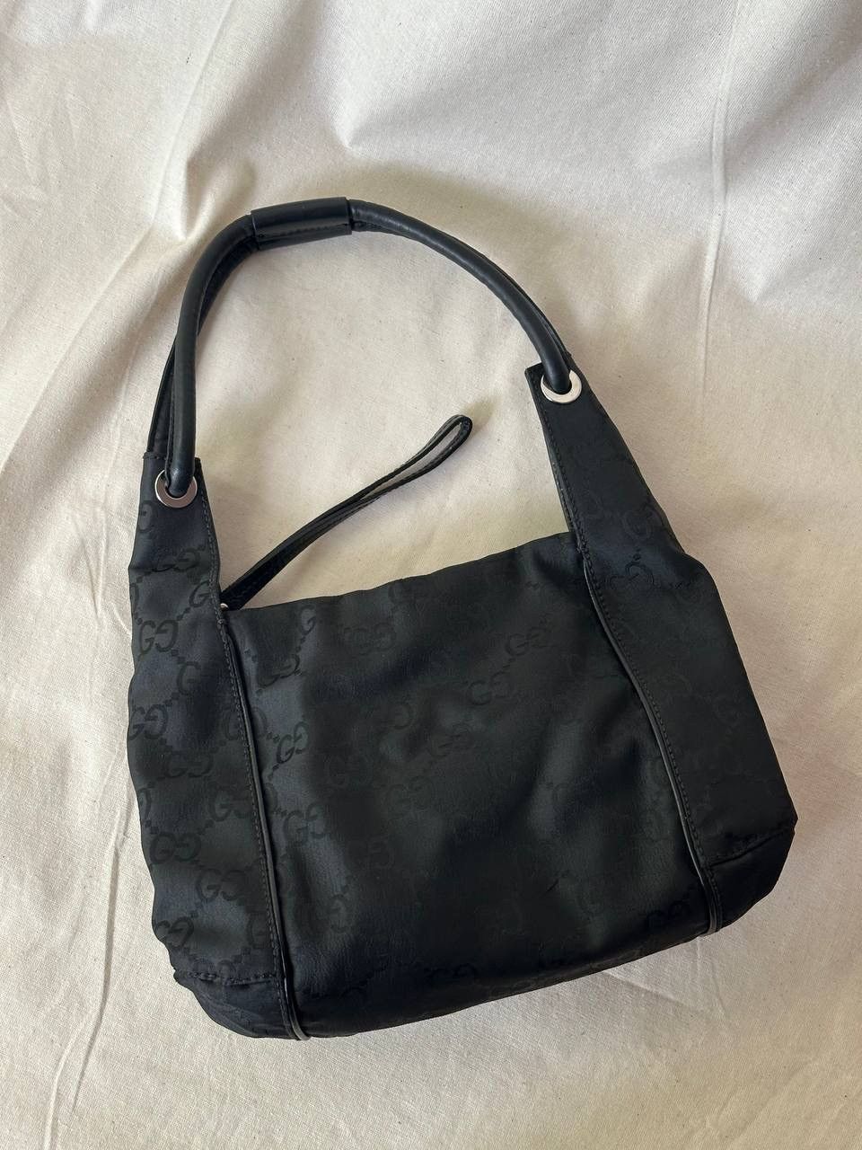 Gucci Gucci Nylon Black GG Bag Size ONE SIZE - 6 Thumbnail