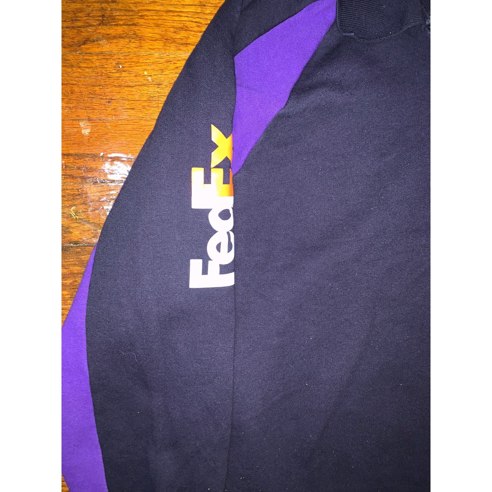 Other Vintage FedEx Quarter Zip Sweatshirt L USA Workwear Size US L / EU 52-54 / 3 - 2 Thumbnail