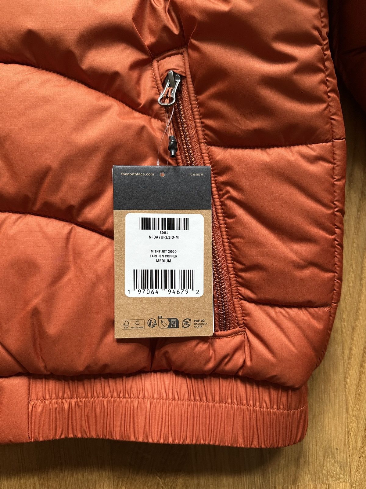The North Face NEW The North Face TNF 2000 Puffer Jacket Size US M / EU 48-50 / 2 - 8 Thumbnail