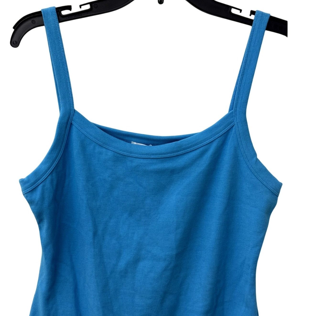 Other Elodie Tank Bodysuit Sleeveless Ribbed Blue Women's XL NWOT Size XL / US 12-14 / IT 48-50 - 2 Thumbnail