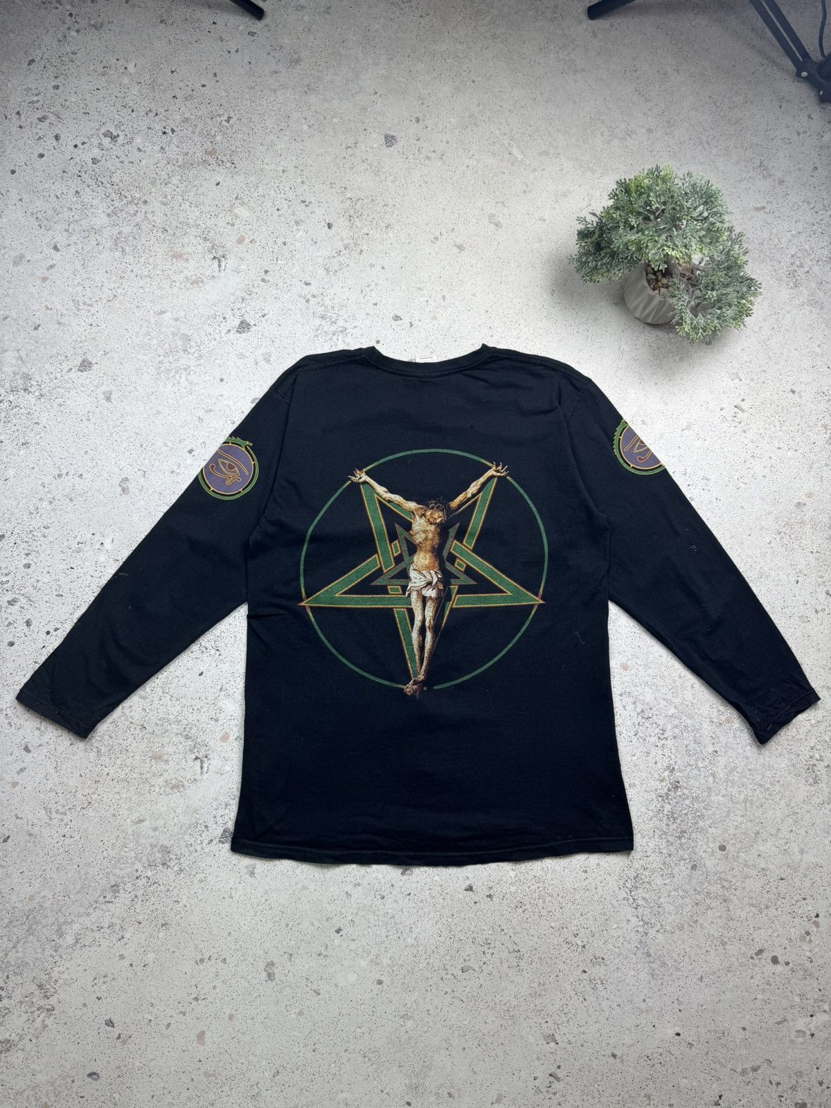 Band Tees Dimmu Borgir long sleeve double sided In Sorte Diaboli Size US M / EU 48-50 / 2 - 10 Thumbnail