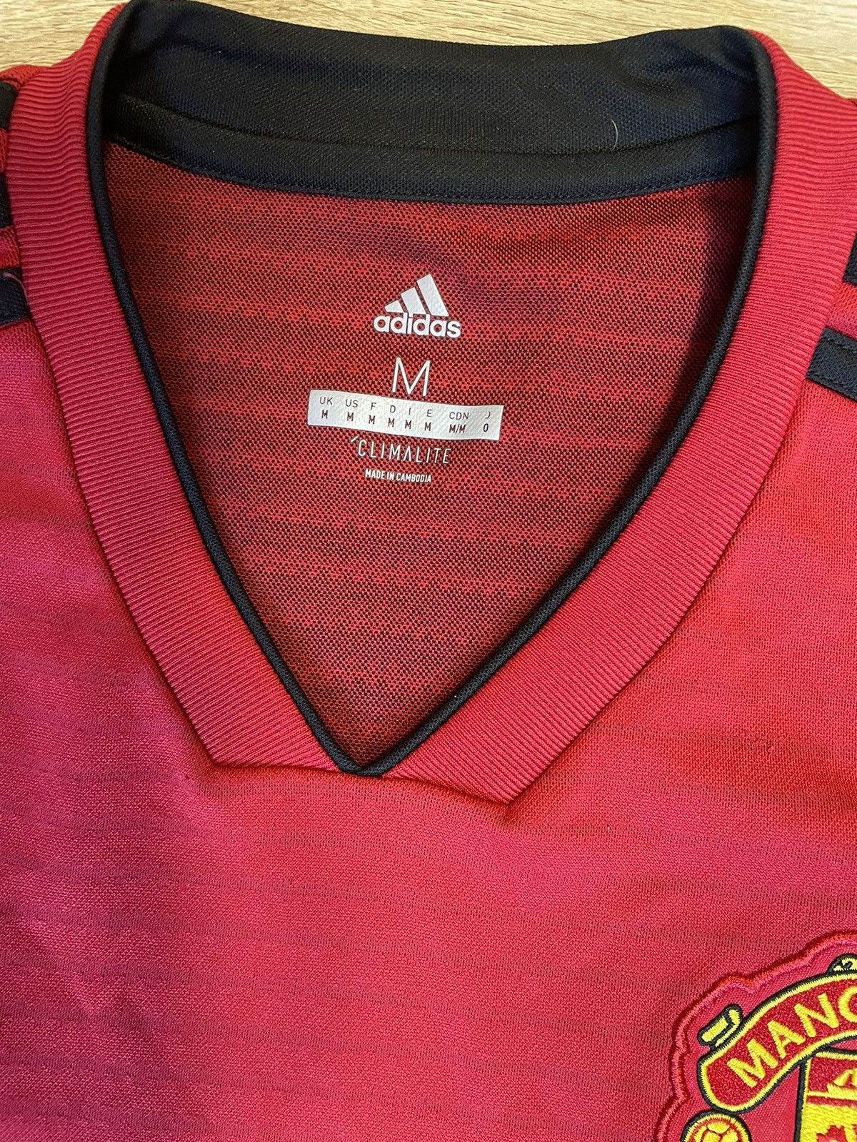 Adidas Manchester United 2018/2019 Adidas Football Shirt Jersey Size US M / EU 48-50 / 2 - 3 Thumbnail