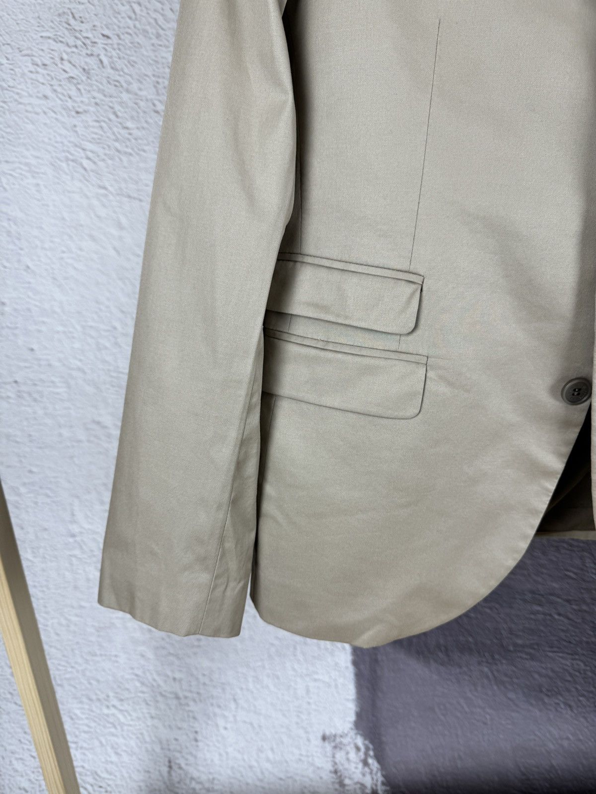 Neil Barrett Neil Barrett slim fit cotton 2 button blazer sport coat Size 36R - 6 Thumbnail