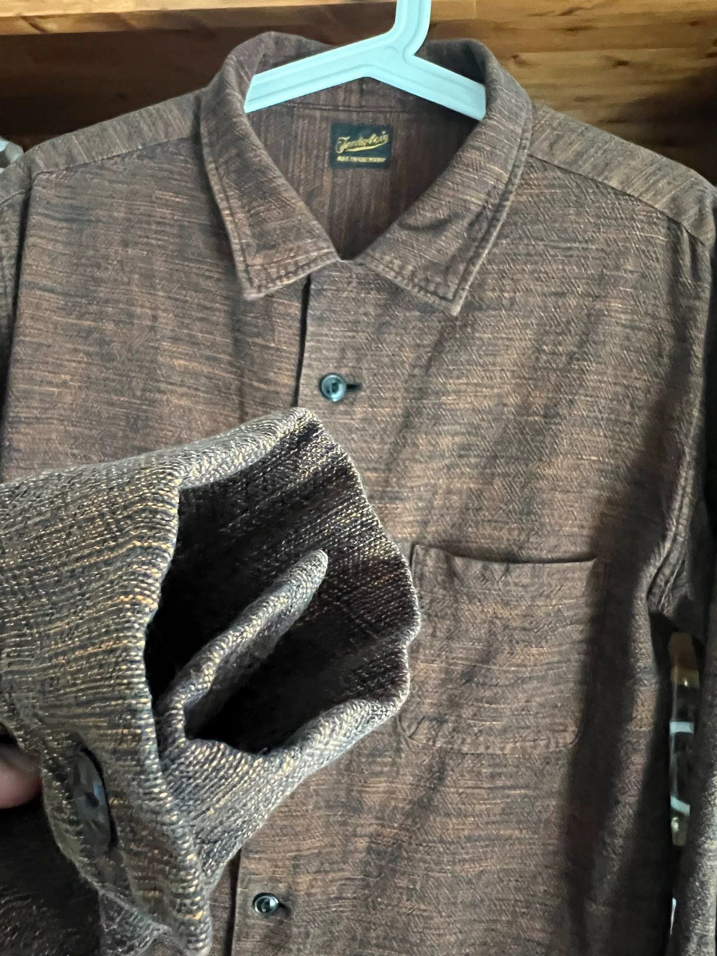 Tenderloin Tenderloin Jap Vtg Thick Textured Rare Color Shirt M Size US M / EU 48-50 / 2 - 4 Thumbnail