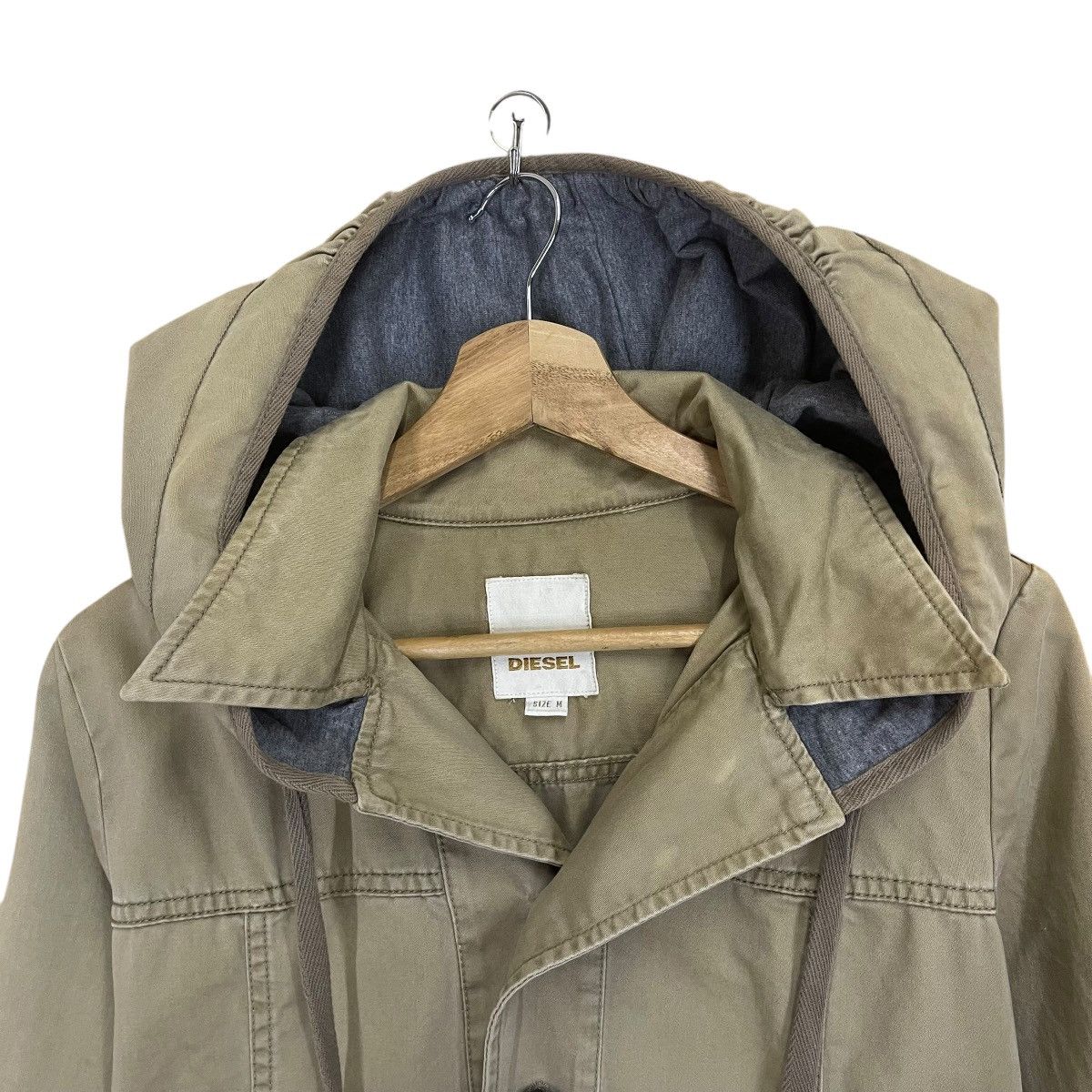 Diesel × If Six Was Nine × Japanese Brand Diesel Multipocket Hoodie Jacket For Women Size M / US 6-8 / IT 42-44 - 6 Thumbnail