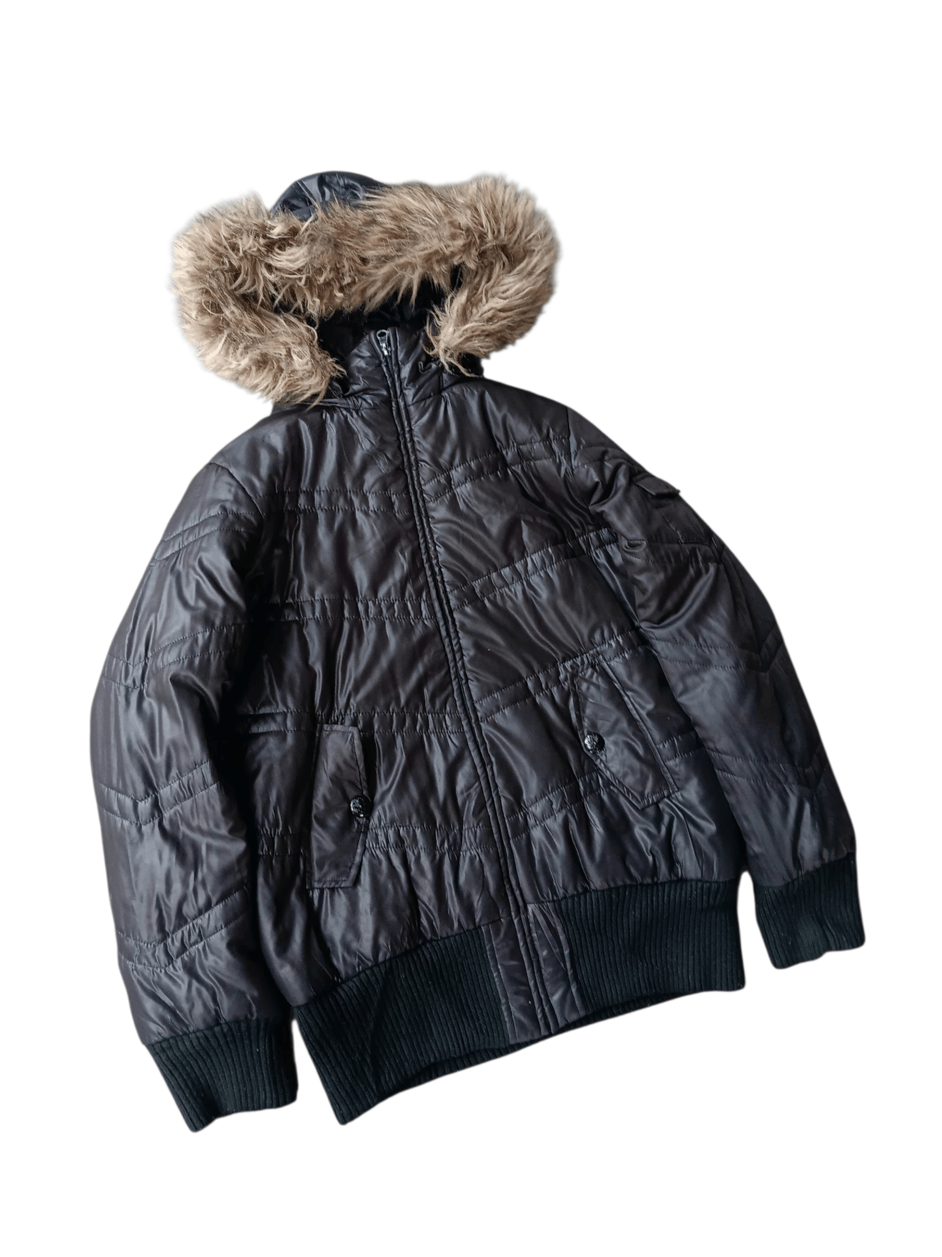Japanese Brand Dew berry japanese fur hoodie jacket vkey style Size US L / EU 52-54 / 3 - 2 Thumbnail