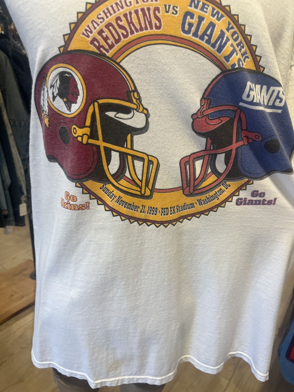 NFL × Vintage Vintage Redskins Vs. Giants Size US XL / EU 56 / 4 - 3 Thumbnail