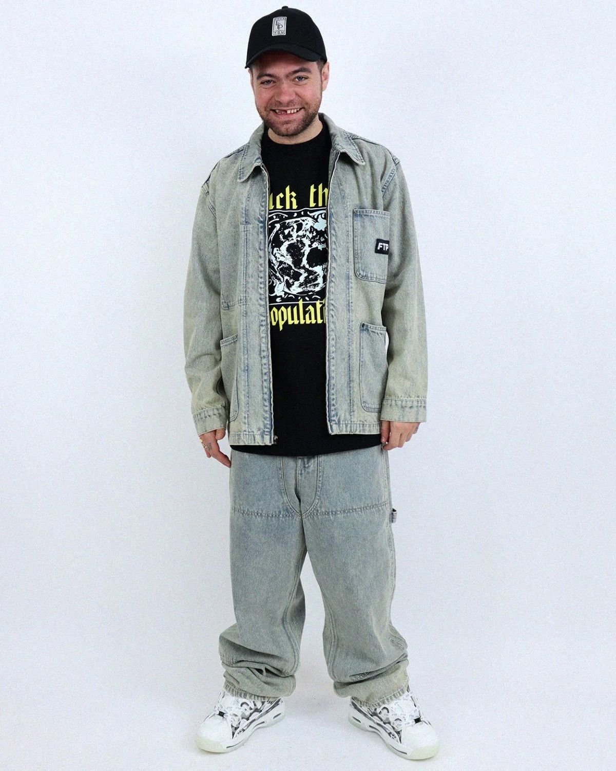 Fuck The Population FTP ROLLS ROYCE LOGO DAD CAP BiG BODY 6 PANEL HAT BLACK Size ONE SIZE - 8 Thumbnail