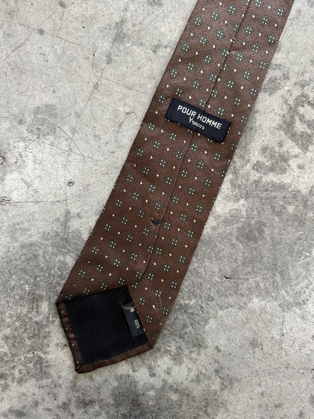 Yohji Yamamoto Yohji Yamamoto Ysaccs Pour Homme Tie Size ONE SIZE - 4 Thumbnail