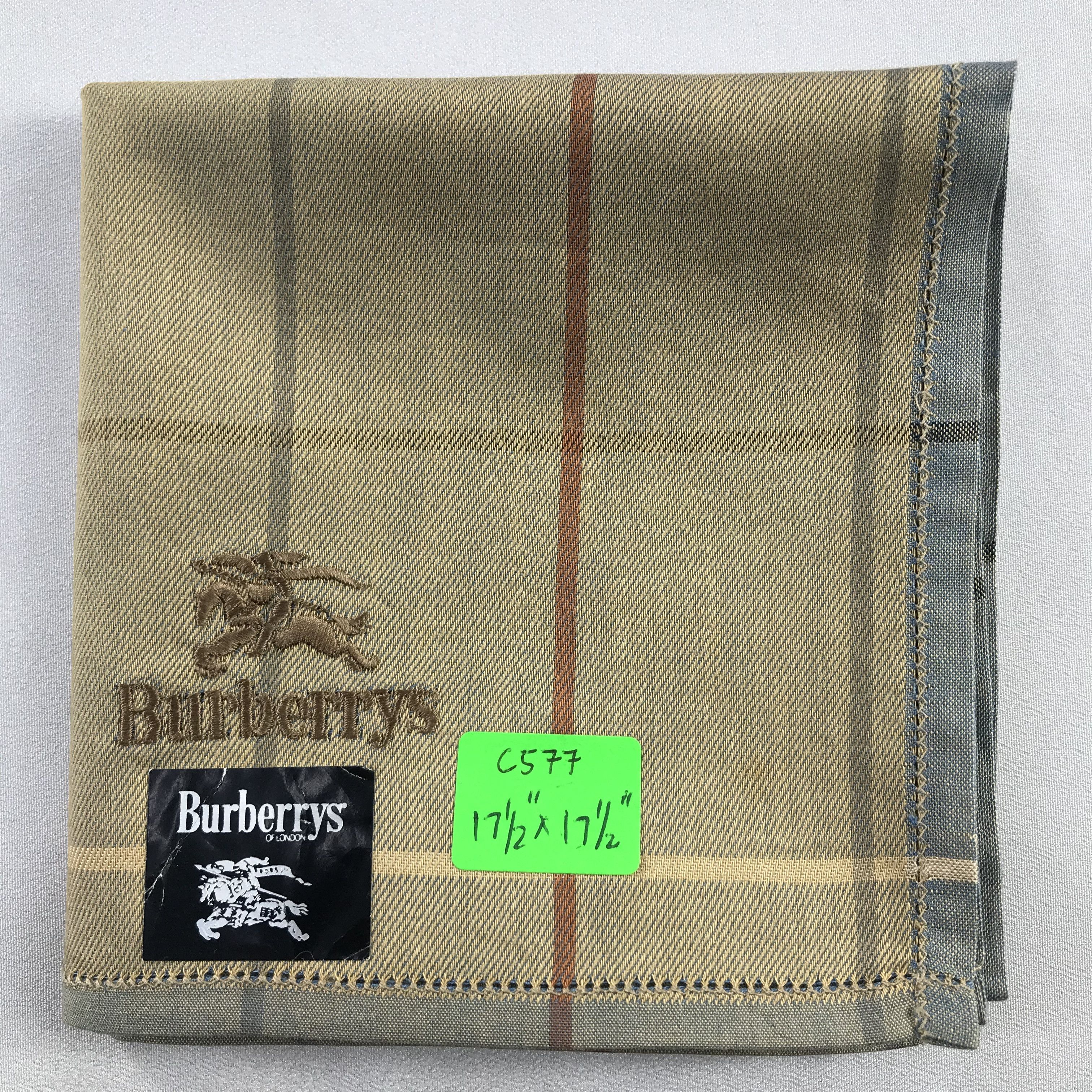 Burberry Burberry Handkerchief / Bandana / Neckerchief C577 Size ONE SIZE - 8 Thumbnail