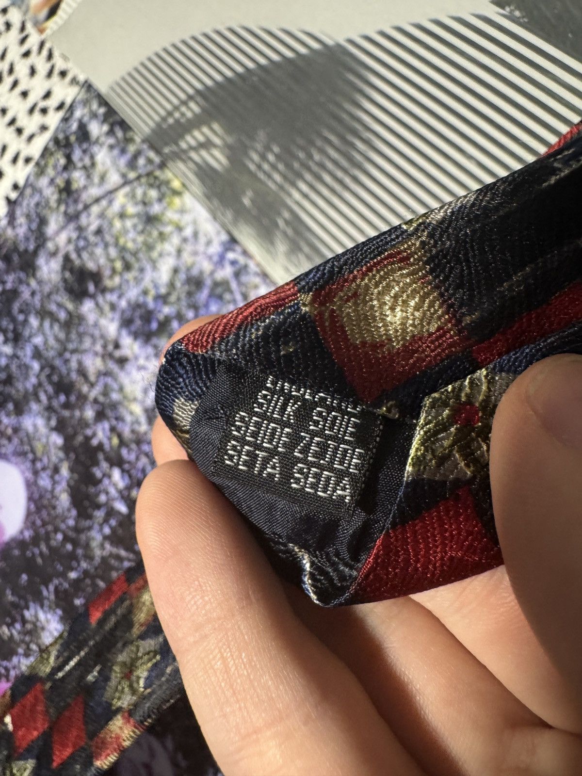 Yves Saint Laurent Yves Saint Laurent Tie Size ONE SIZE - 3 Thumbnail