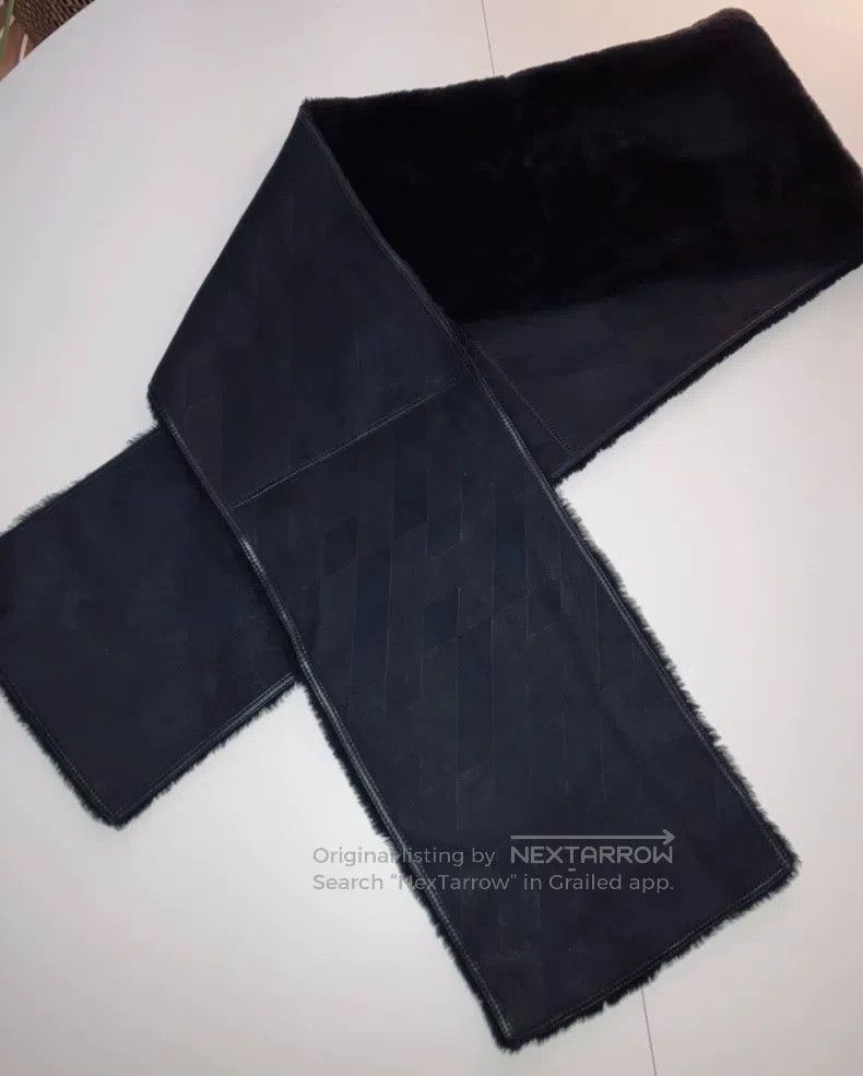 Hermes Hermes size 23x200cm Show model fur and leather integrated Size ONE SIZE - 1 Thumbnail