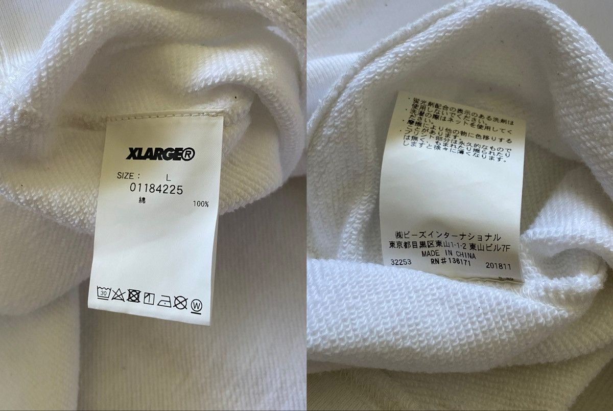 Xlarge OPENING CEREMONY x XLARGE CRISP WHITE HOODIE Size US L / EU 52-54 / 3 - 3 Thumbnail