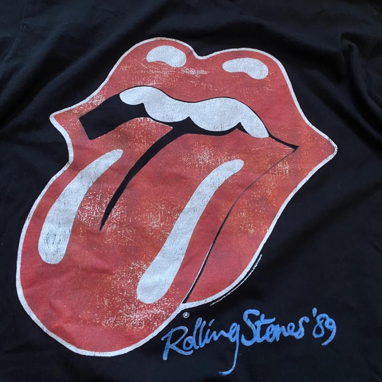 Gildan 1989 Gildan Rolling Stones black and red t-shirt Rock Size US S / EU 44-46 / 1 - 3 Thumbnail