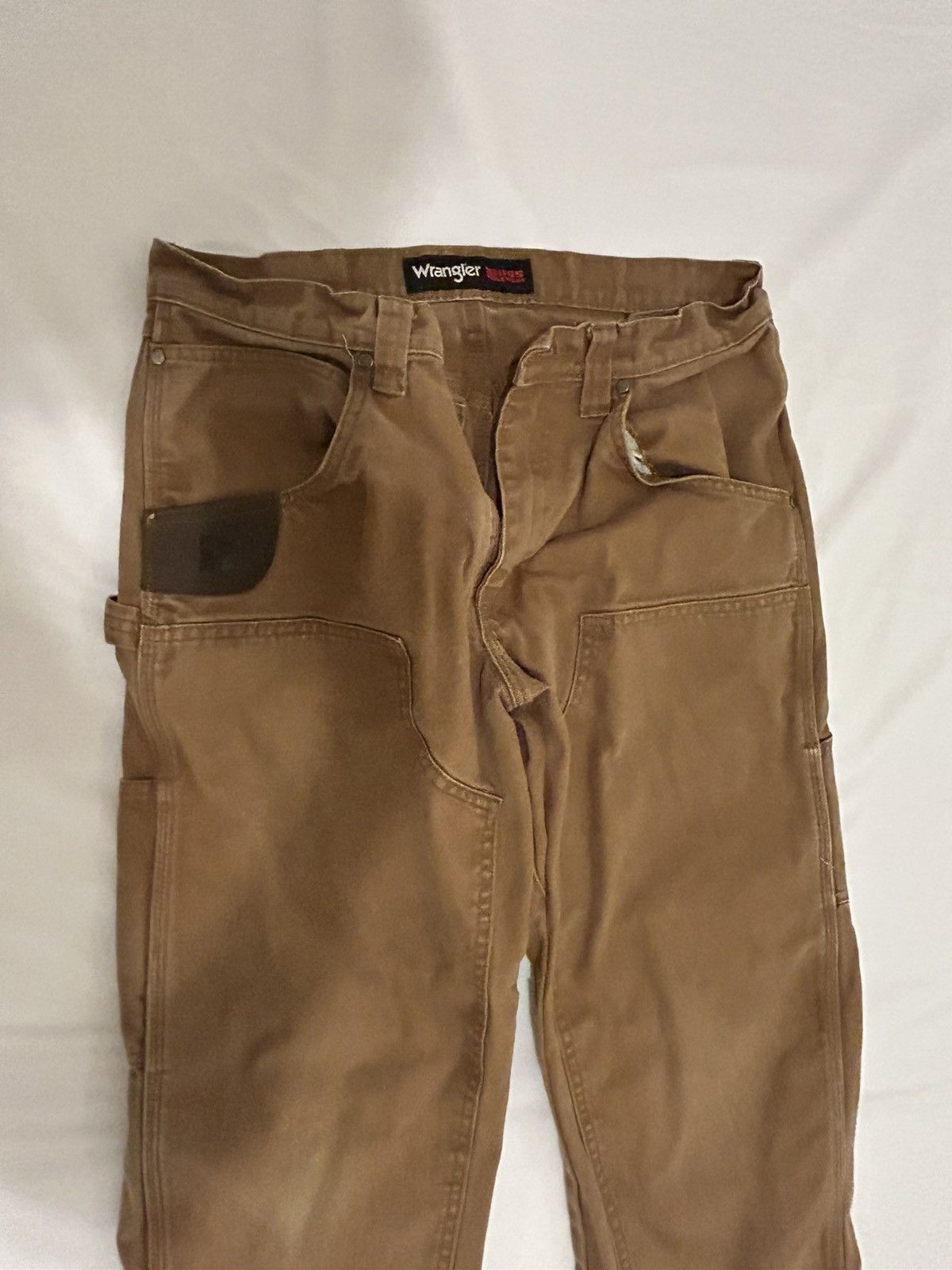 Wrangler Distressed Pants Size US 32 / EU 48 - 2 Thumbnail