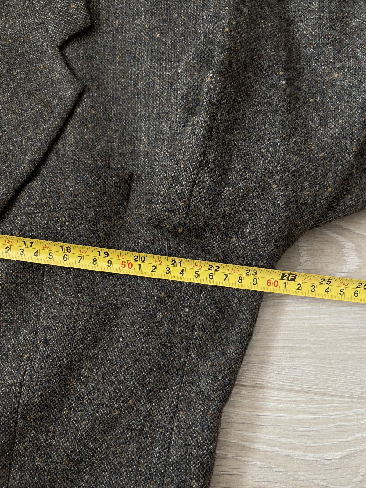 Vintage Vintage blazer tweed sport coat wool Keiser jacket 46R Size 46R - 15 Thumbnail