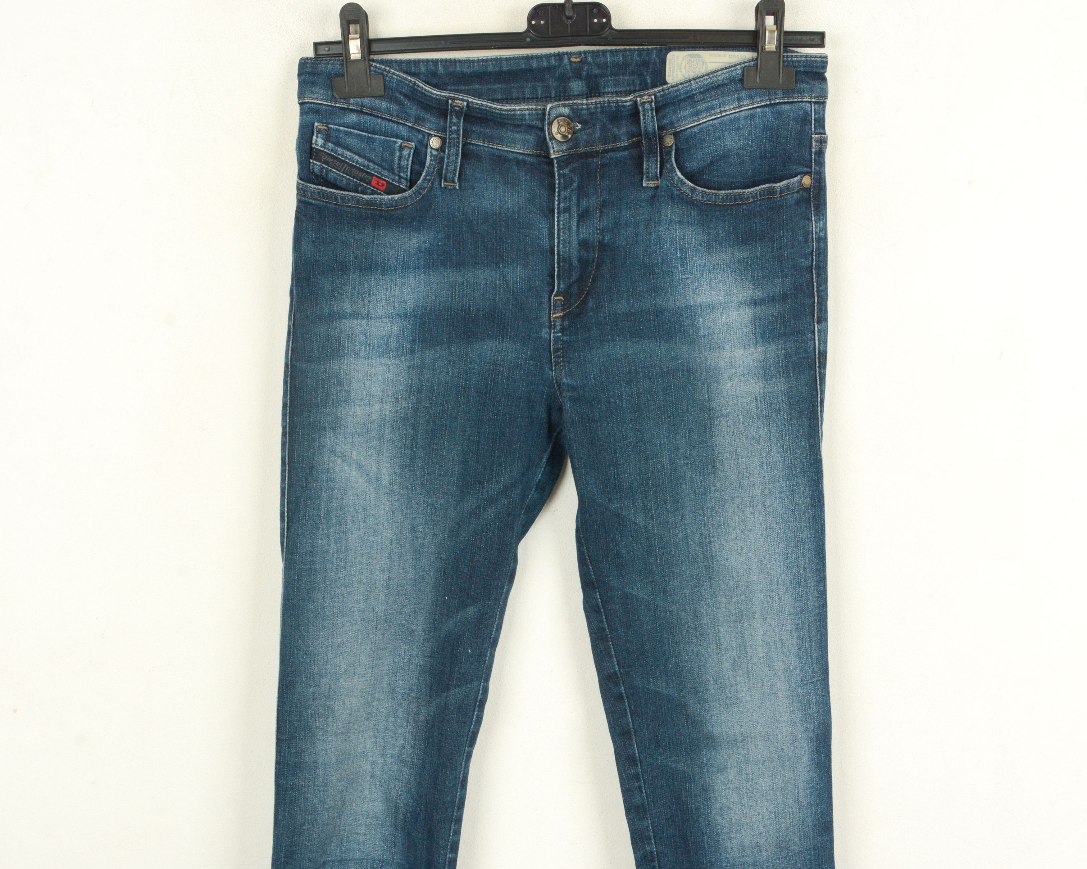 Diesel Skinzee Super Slim Skinny Women W28 L34 Regular Jeans Pants Size 28" / US 6 / IT 42 - 2 Thumbnail