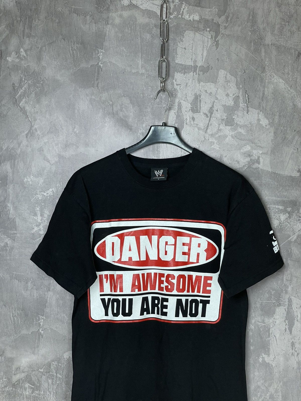 Vintage × WWE Vintage 00s WWE Retro Big Logo “Danger” T shirt Size US S / EU 44-46 / 1 - 2 Thumbnail