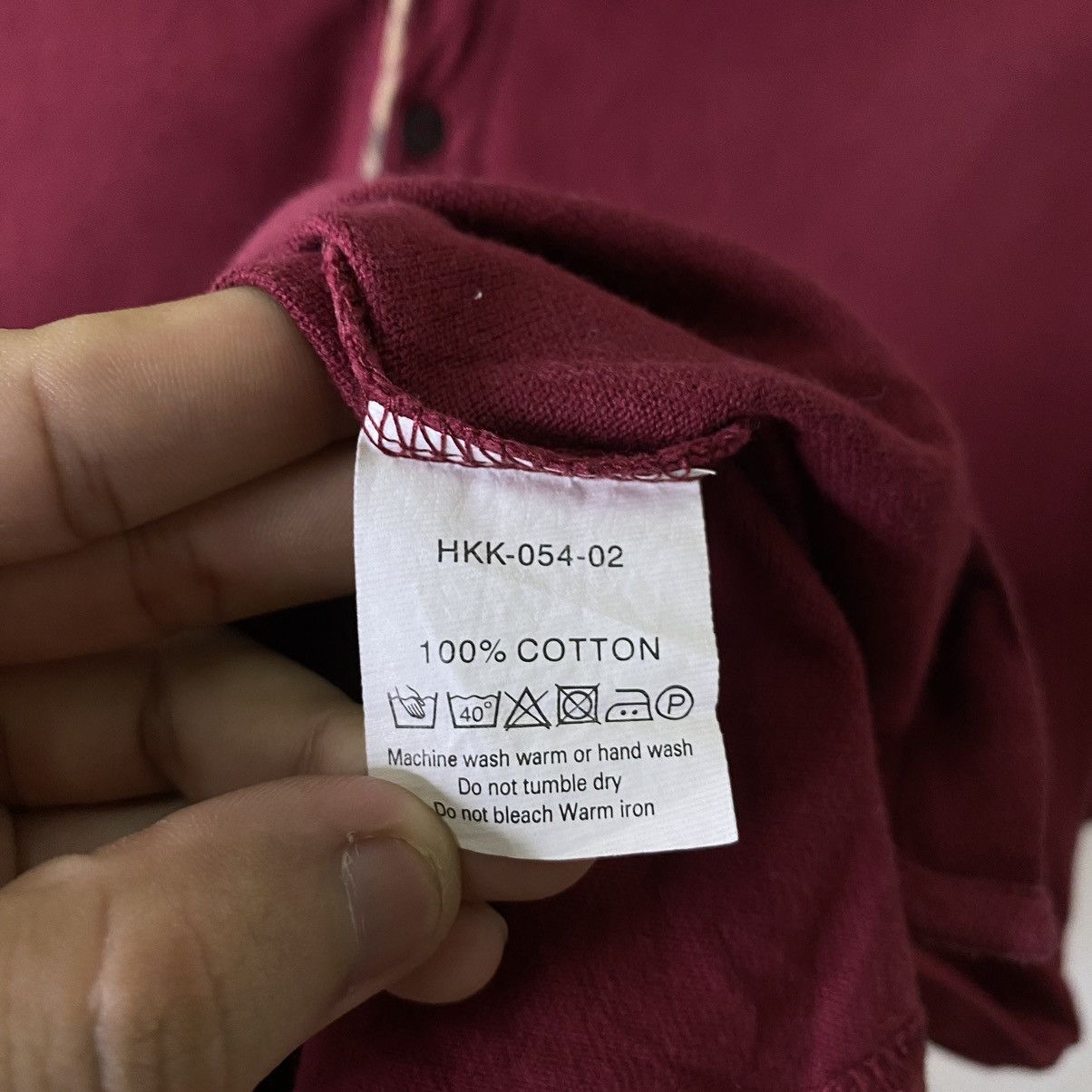 Burberry Burberry London Burgundy Polo T Shirt Size US M / EU 48-50 / 2 - 5 Thumbnail
