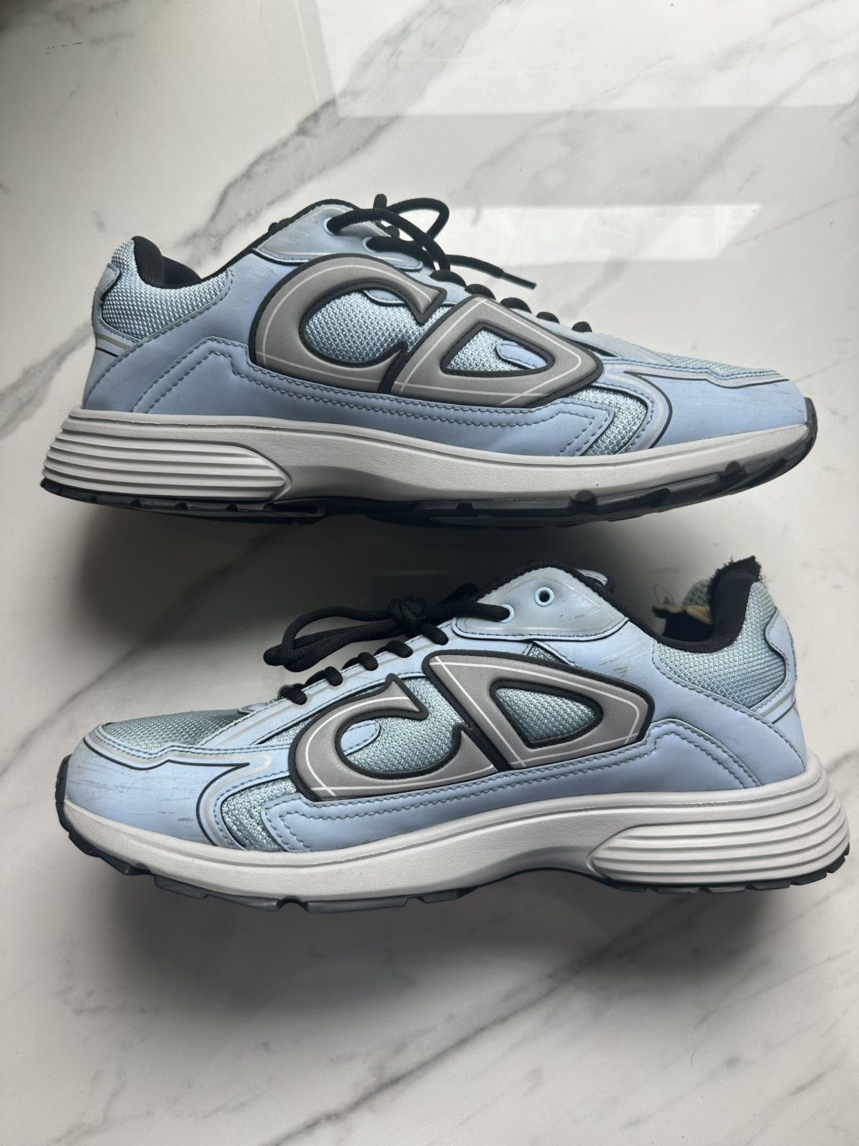 Dior Blue B30 sneakers Size US 12 / EU 45 - 2 Thumbnail
