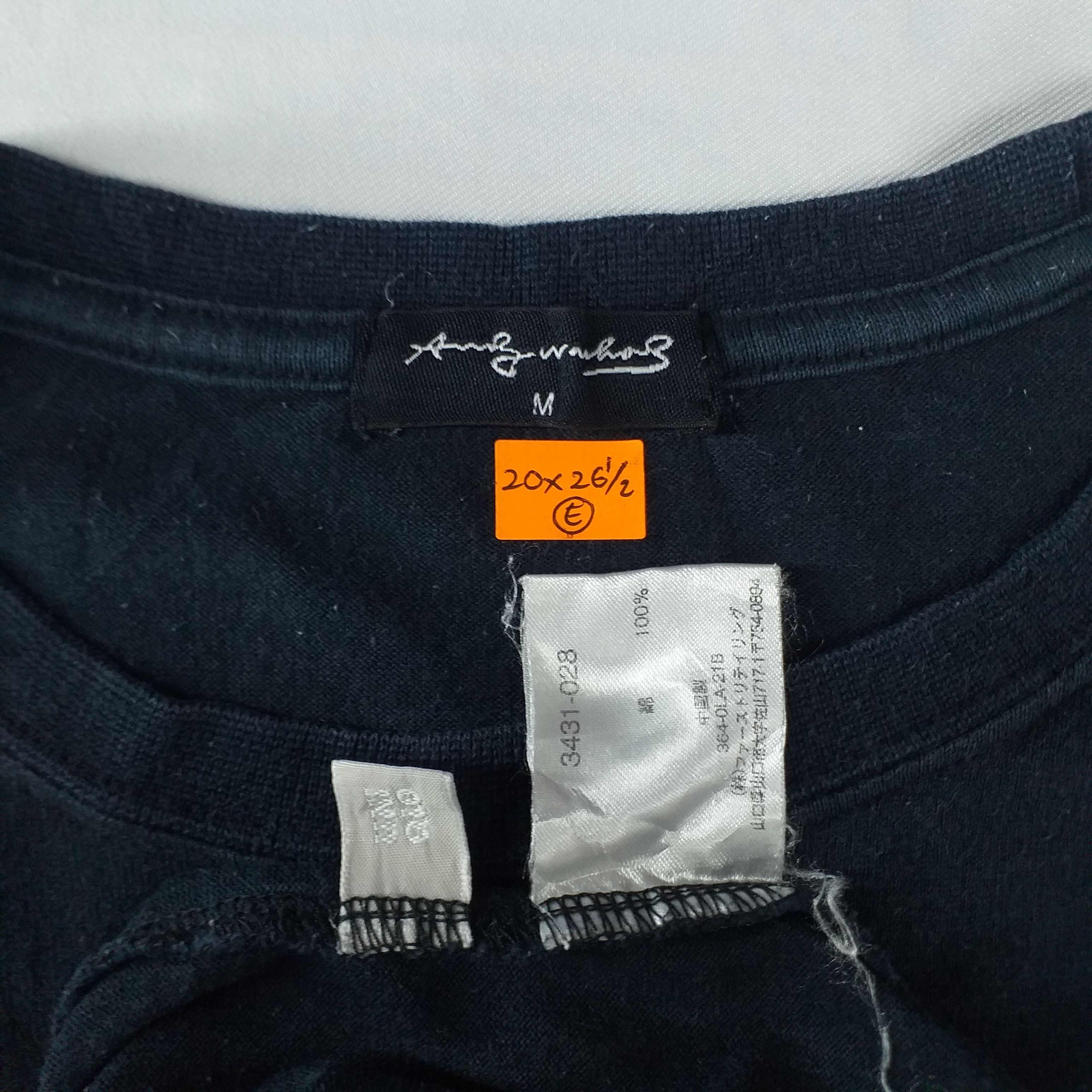 Andy Warhol Vintage Andy Warhol Uniqlo T-shirt -E046 Size US M / EU 48-50 / 2 - 3 Thumbnail