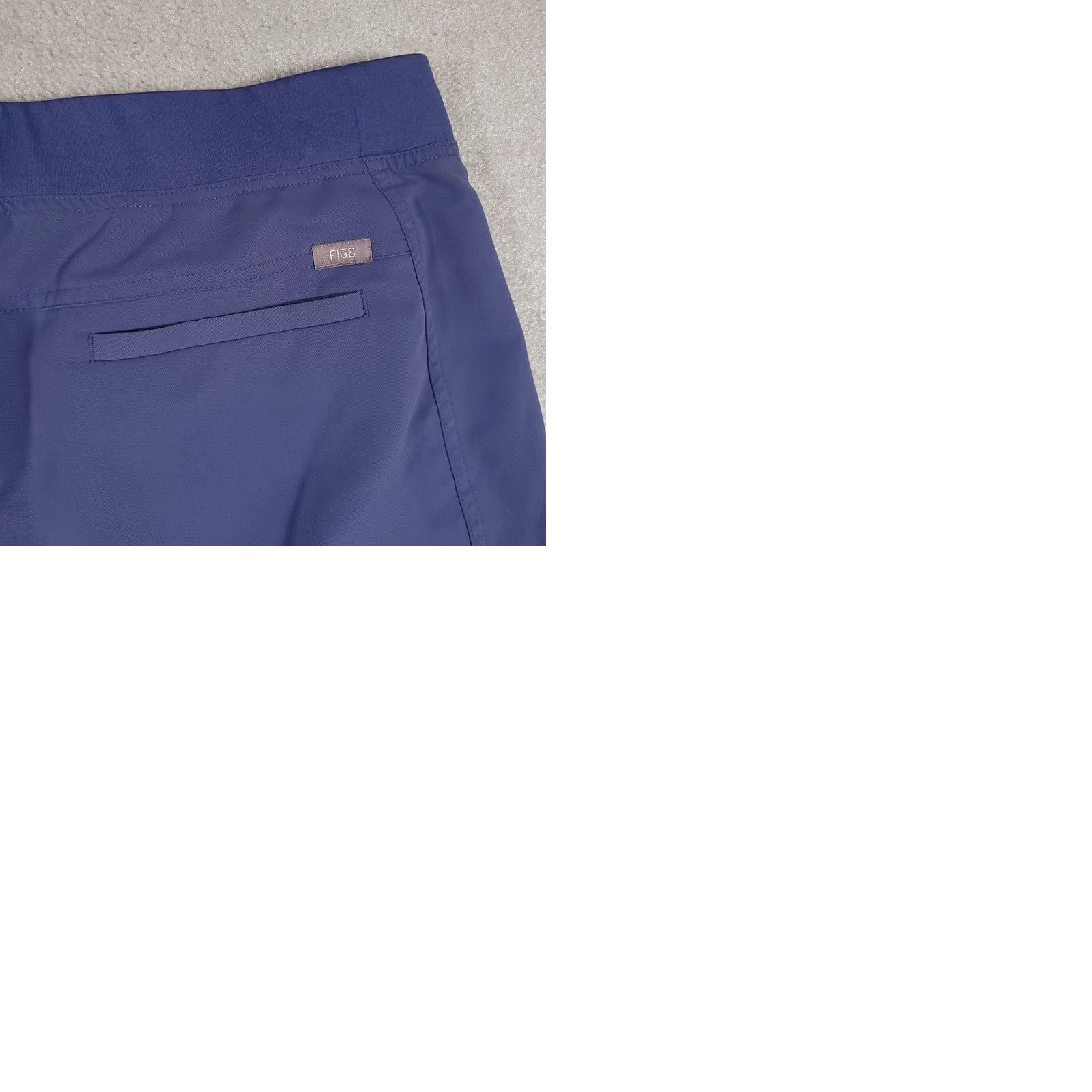 Vintage FIGS Technical Collection Pants Mens Large Blue Cargo Pocket Workwear Scrub Pants Straight Leg Size US 33 - 10 Thumbnail