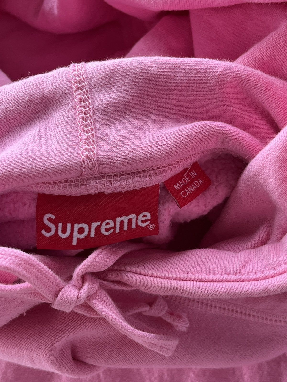 Supreme Supreme Pink Box Logo Hooded Sweatshirt Bogo Size US M / EU 48-50 / 2 - 7 Thumbnail