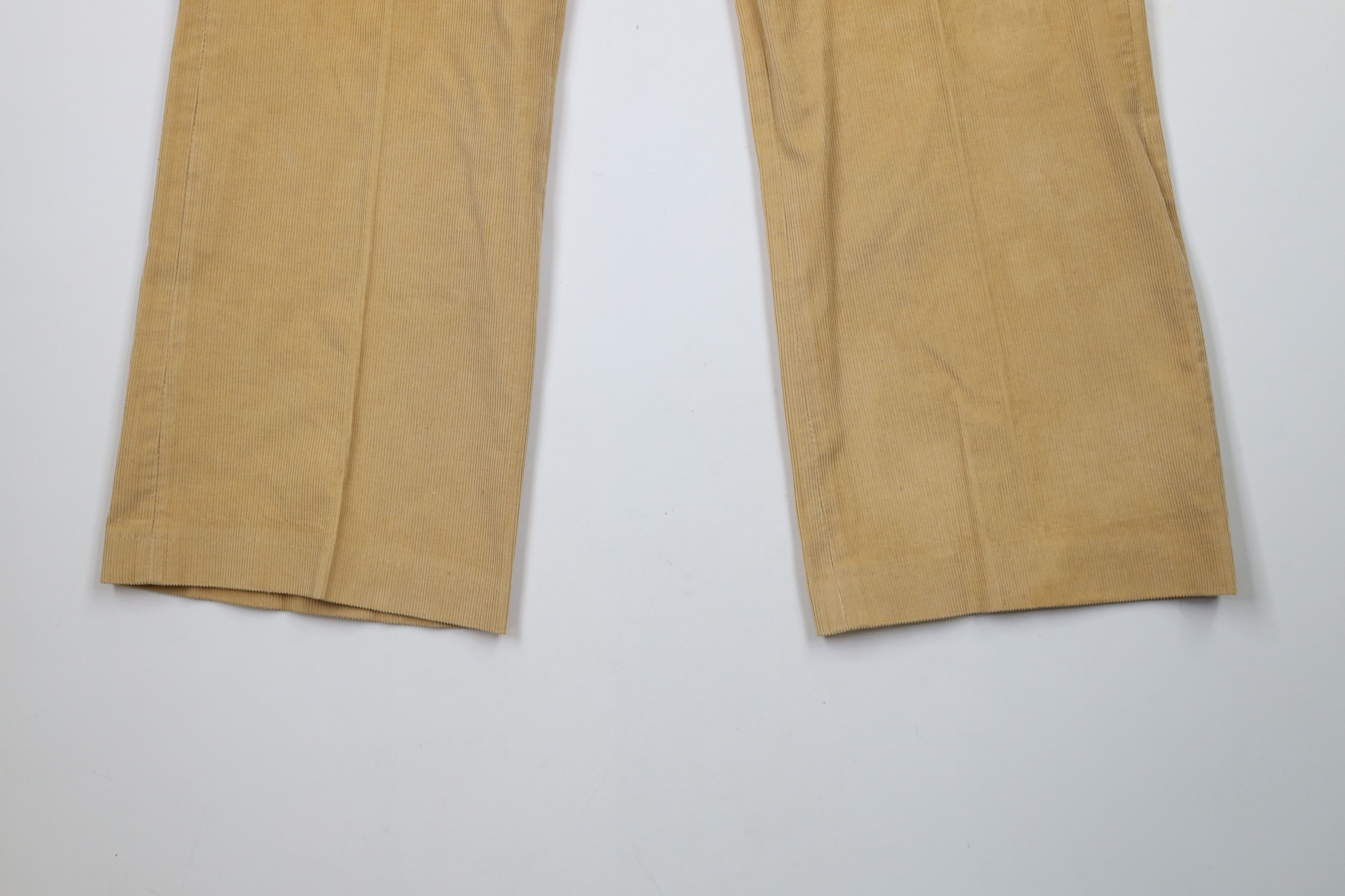 Vintage Vintage 70s Streetwear Bell Bottoms Corduroy Chino Pants Size US 36 / EU 52 - 4 Thumbnail