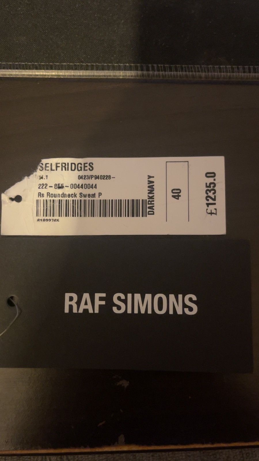 Raf Simons RAF SIMONS DETACHED SWEATER Size US L / EU 52-54 / 3 - 6 Thumbnail