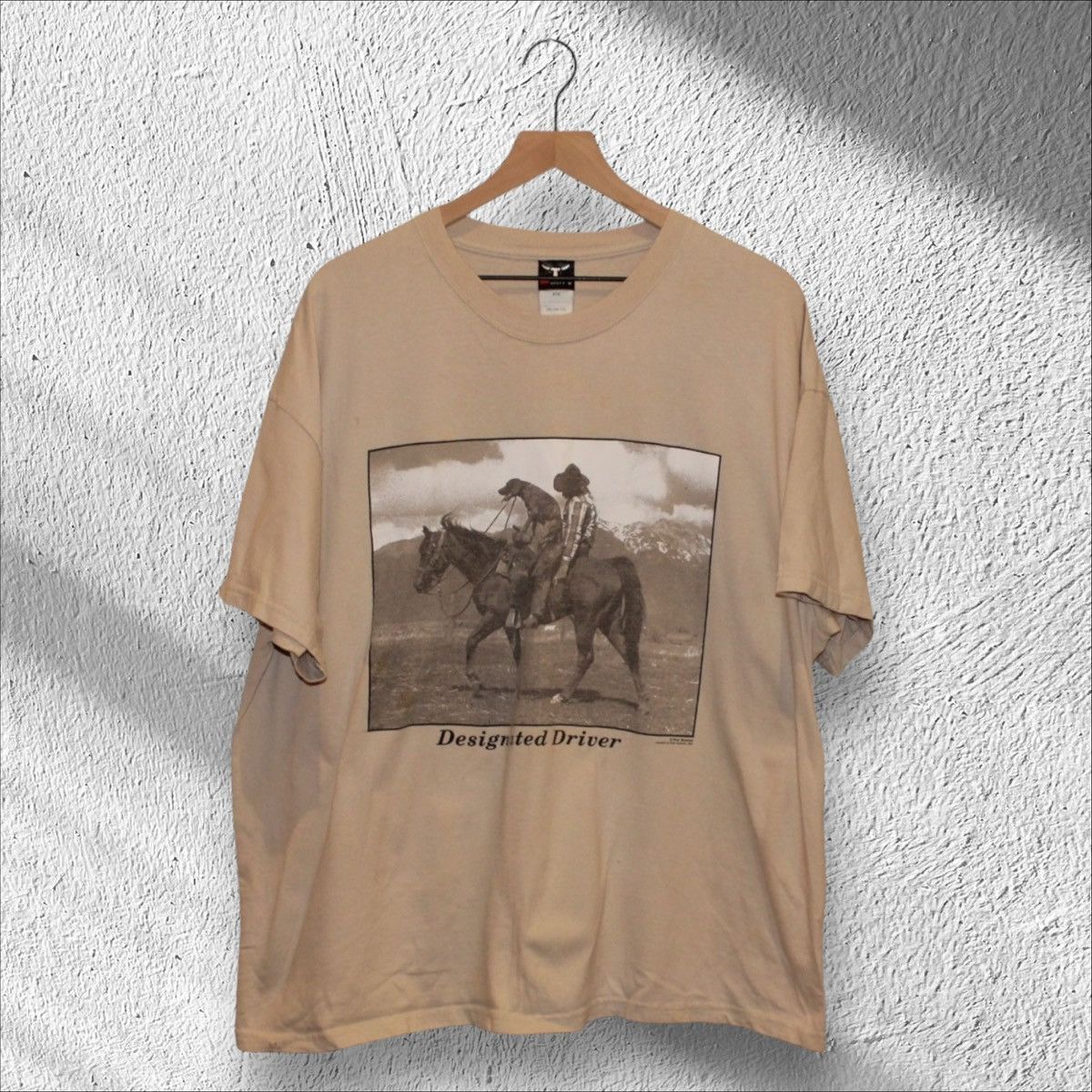 Vintage Vintage 90s Cowboy Designated Driver Shirt 2XL Size US XXL / EU 58 / 5 - 1 Thumbnail