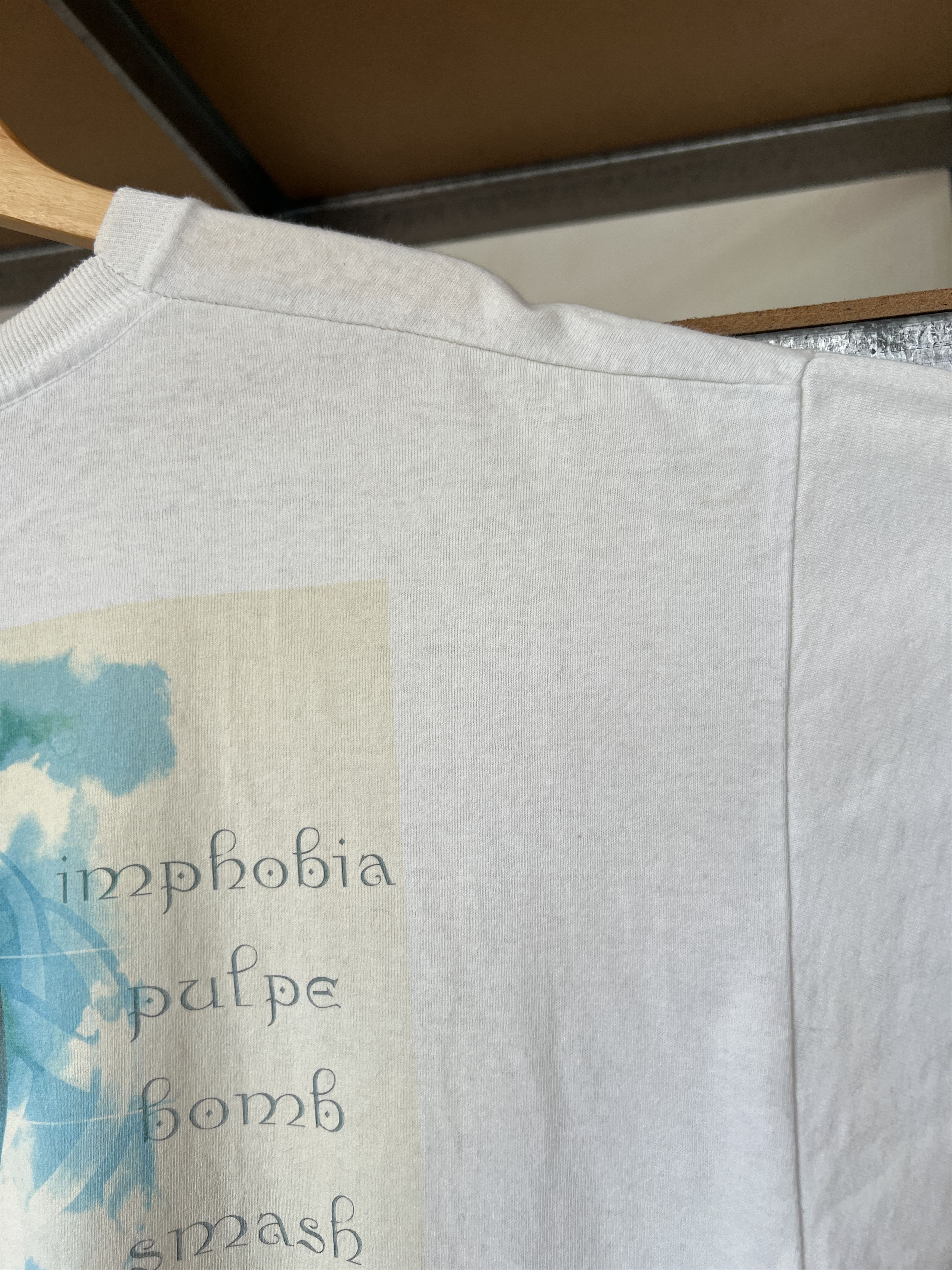 Vintage Wired Magazine Vintage 1997 Imphobia Pulp Smash W.O.W. Tee Size US XL / EU 56 / 4 - 11 Thumbnail
