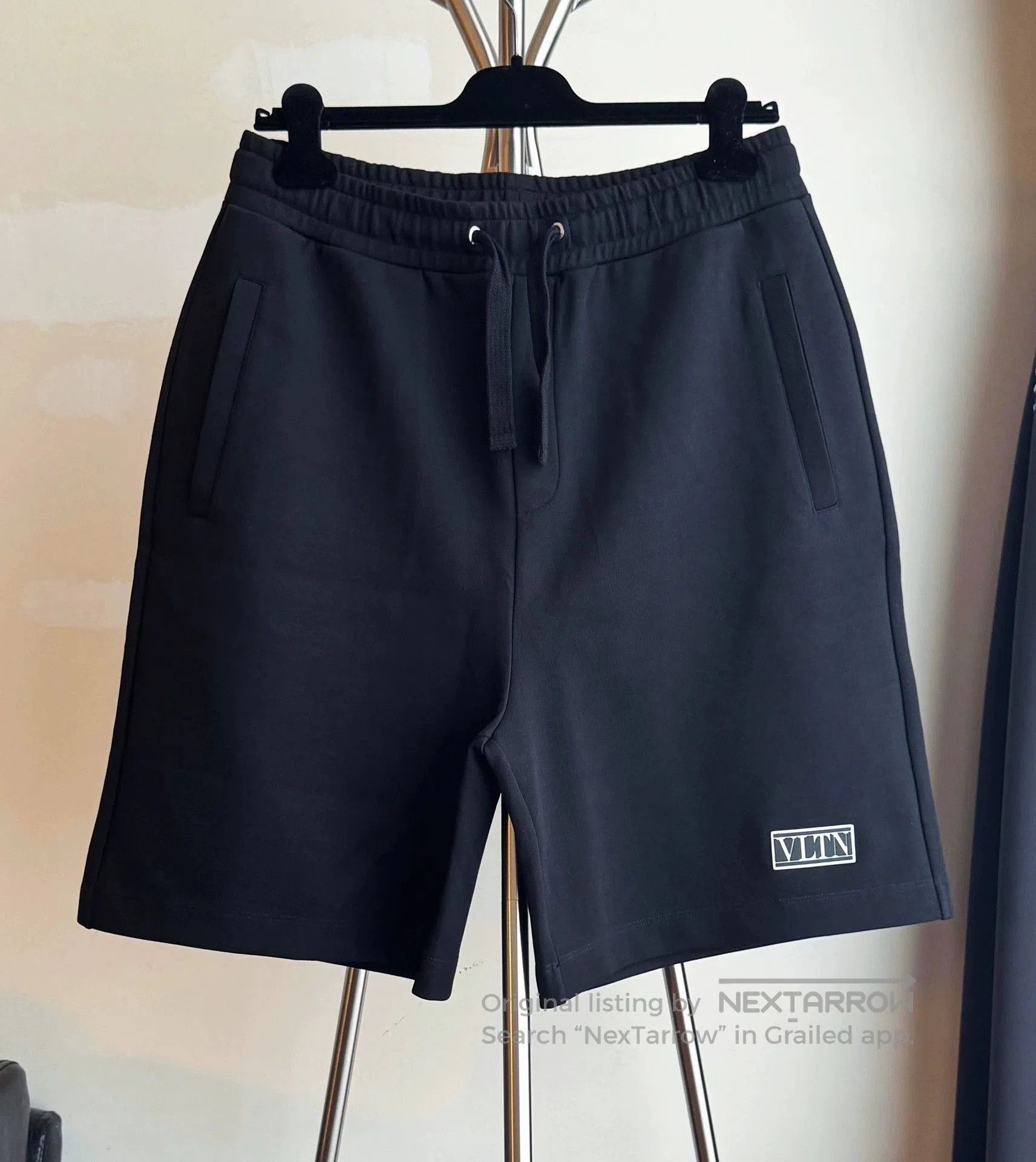 Valentino Valentino VLTN Drawstring Shorts. Size US 30 / EU 46 - 1 Thumbnail