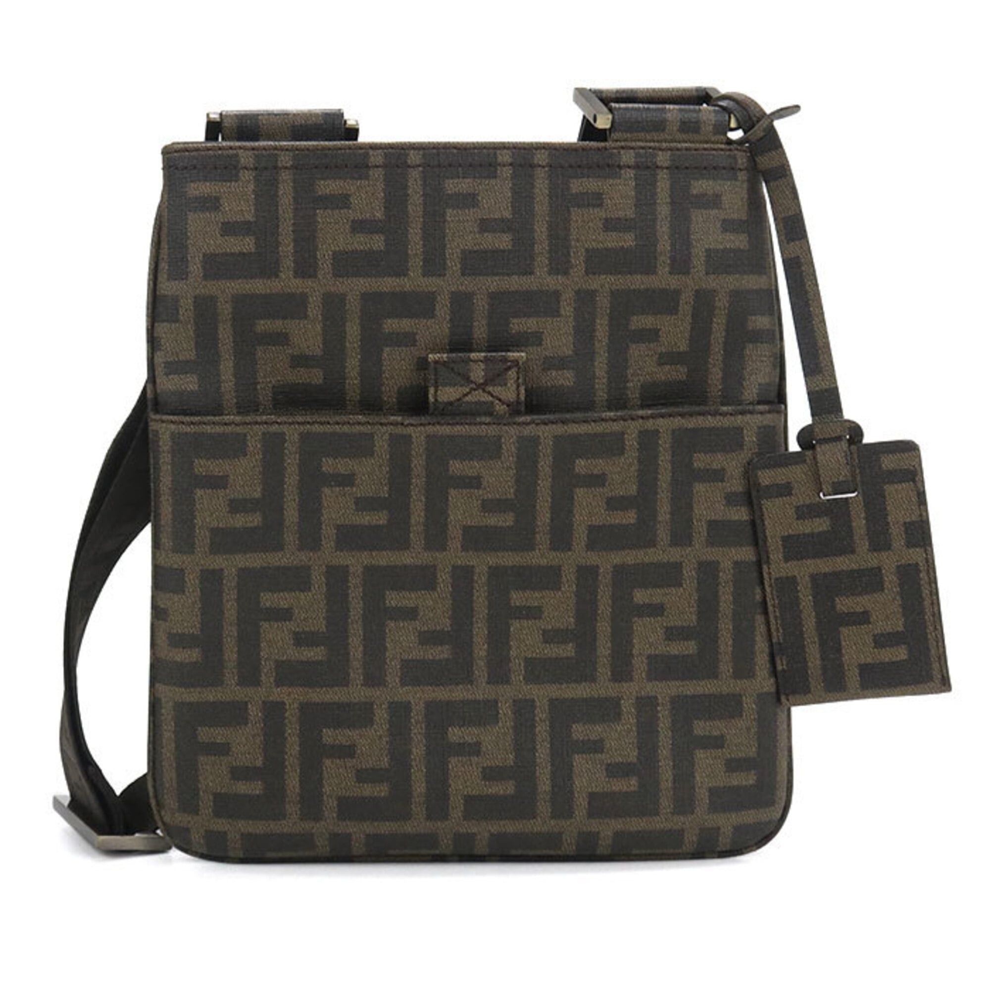 Fendi FENDI Crossbody Shoulder Bag 7VA214 Zucca Women's Brown Size ONE SIZE - 1 Thumbnail