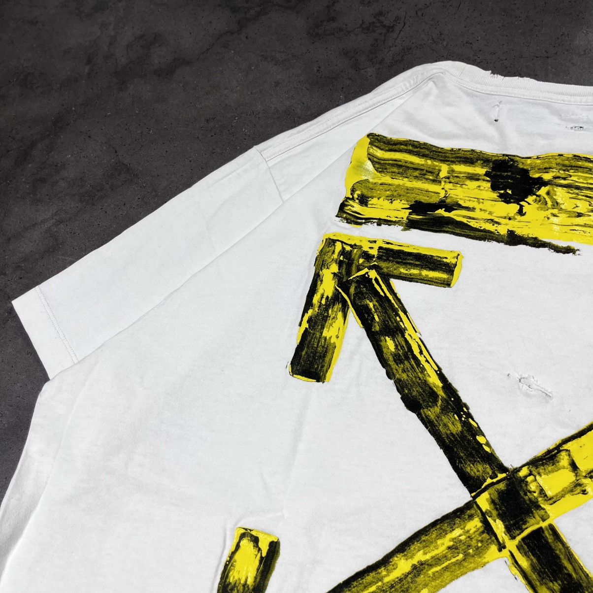 Off-White Virgil Abloh Era Off White Vintage Acrylic Arrows Tee Tshirt Size US XL / EU 56 / 4 - 4 Thumbnail