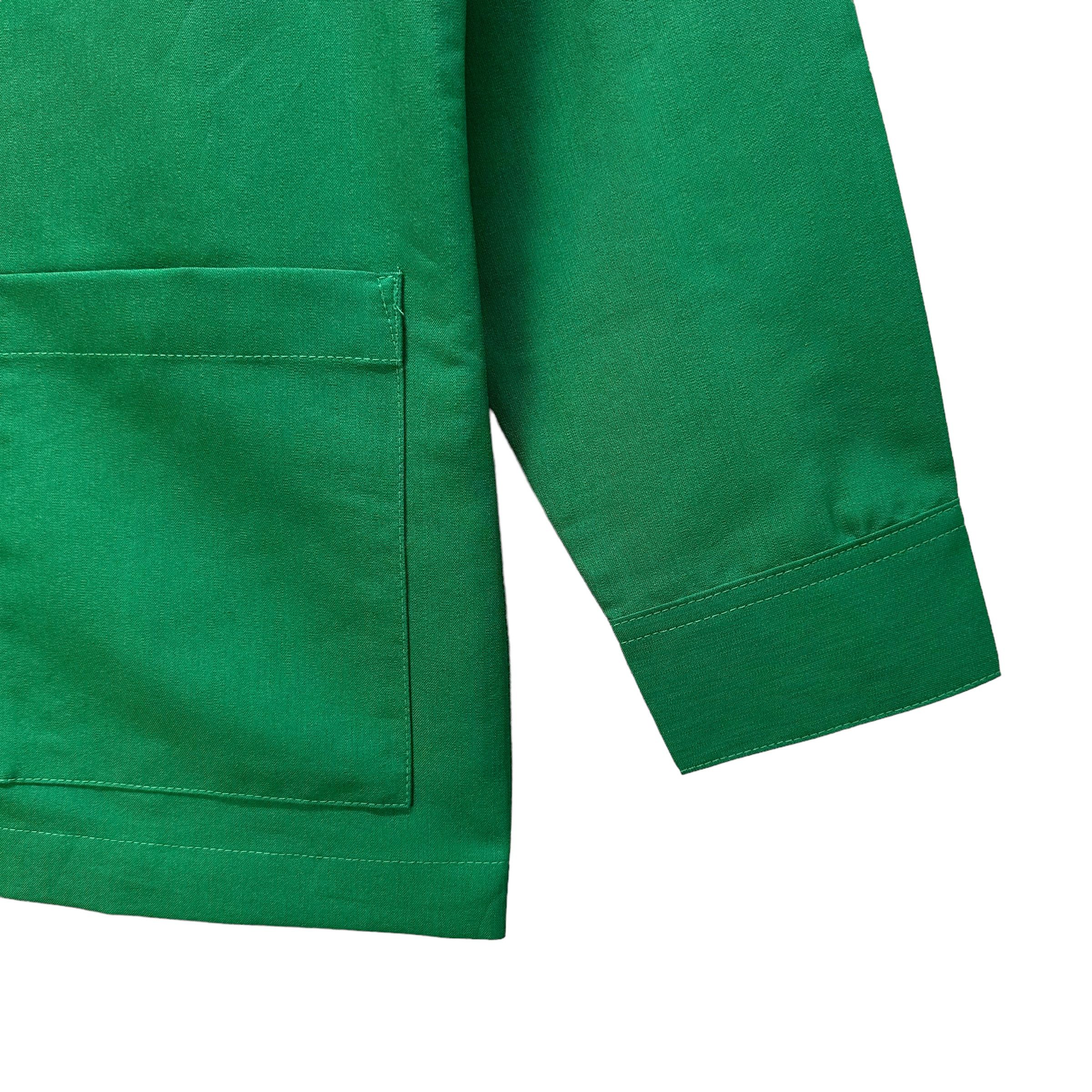 Japanese Brand 7 ELEVEN GREEN LONG SLEEVE UNIFORM WORK JACKET #9014-48 Size US S / EU 44-46 / 1 - 7 Thumbnail