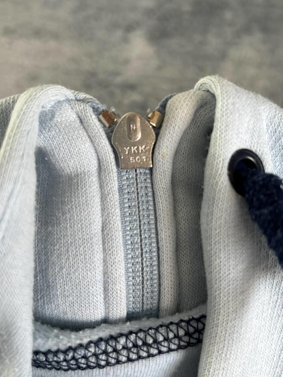 Nike Nike Air Max Zip Up Hoodie Size L Light Blue Vintage Size US L / EU 52-54 / 3 - 9 Thumbnail