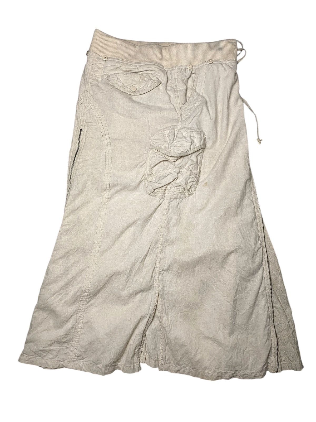 GOA 2000's G.O.A Military Gimmick 3D Multipocket Skirt Size 30" / US 8 / IT 44 - 7 Thumbnail