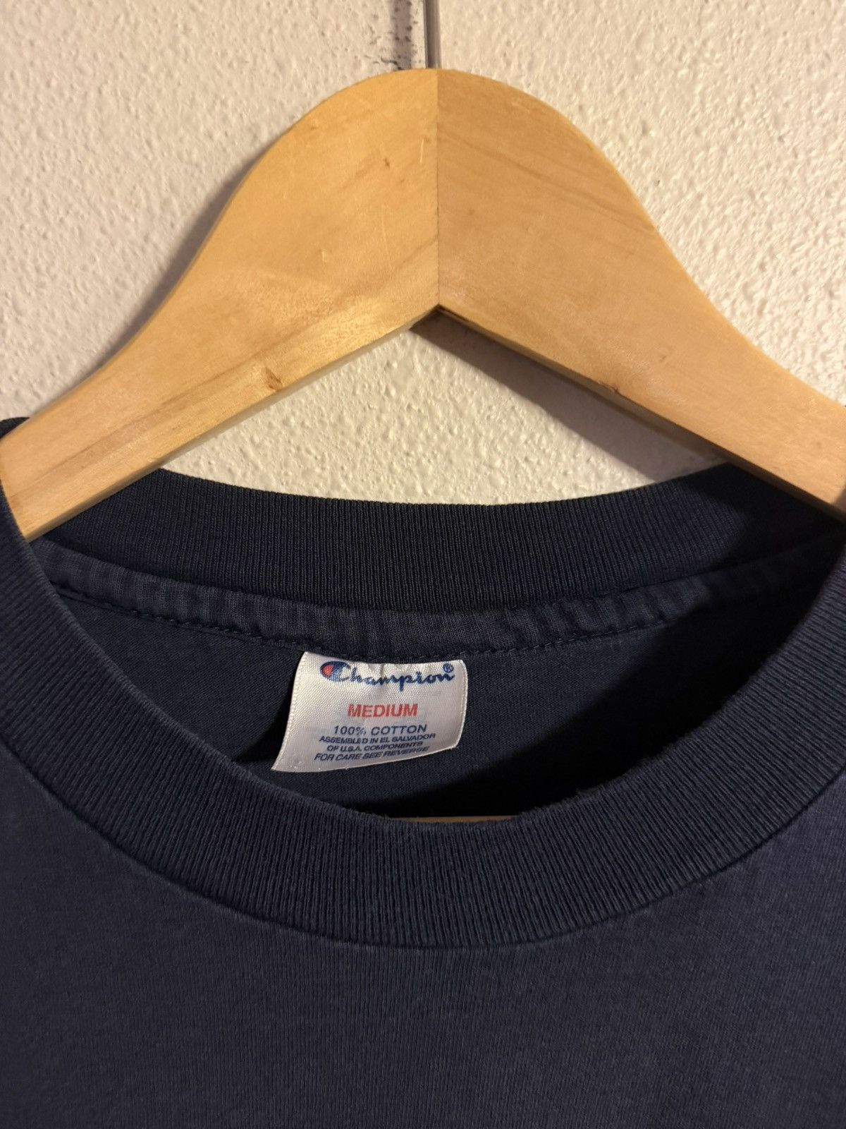 Champion vtg 90s champion double sided logo graphic t shirt medium Size US M / EU 48-50 / 2 - 3 Thumbnail