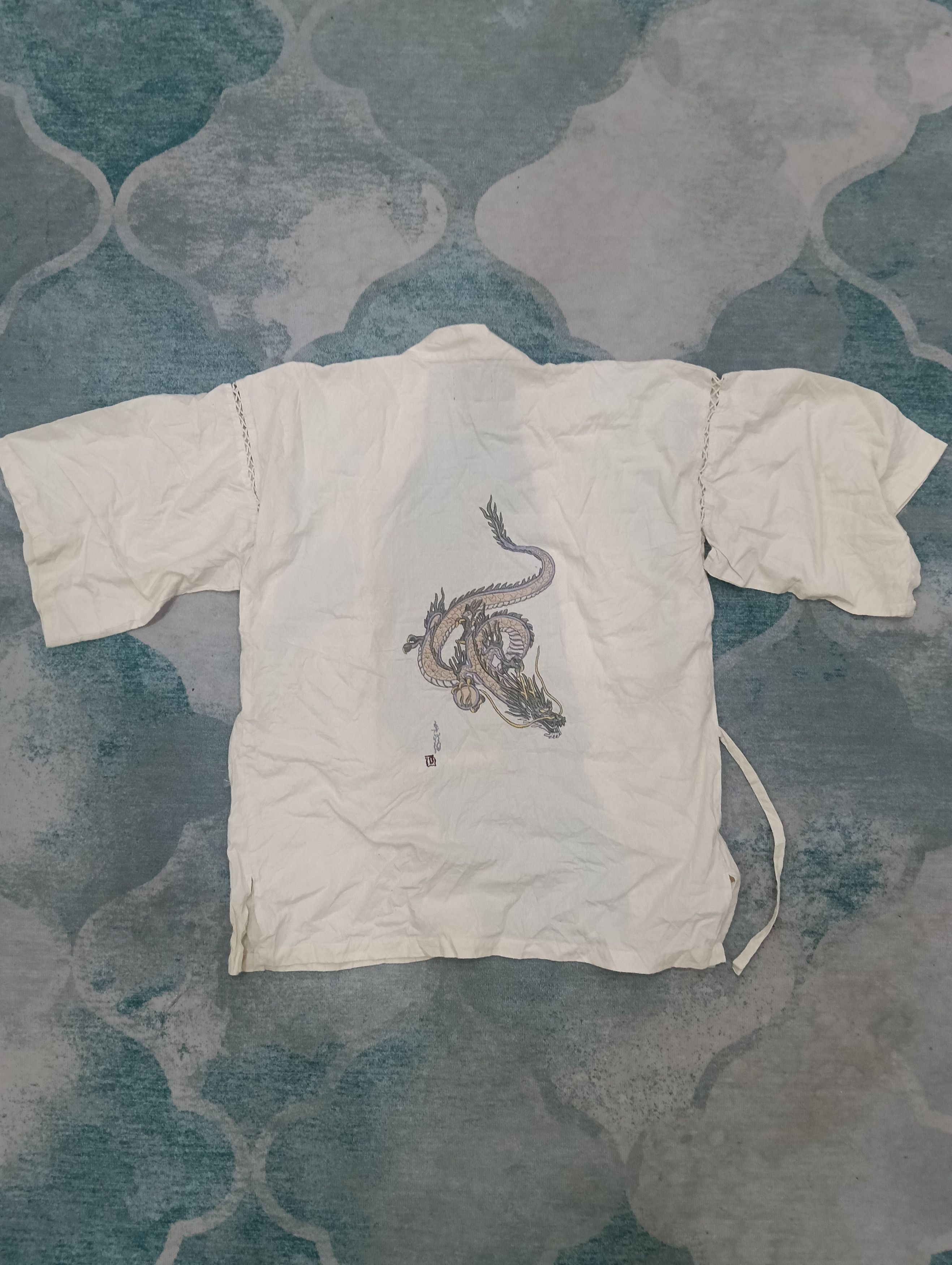 Other Rare Dragon Japanese Kimono 1 Pocket Size US L / EU 52-54 / 3 - 9 Thumbnail