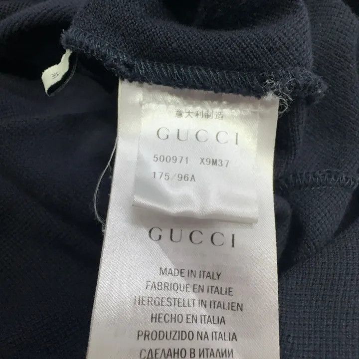 Gucci Gucci Gucci Bee Pattern Cotton Polo Shirt for Men -2506 Size US M / EU 48-50 / 2 - 2 Thumbnail