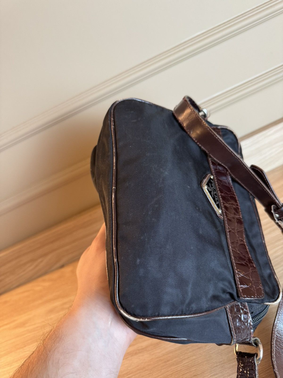Prada Prada Shoulder Bag nylon + leather Size ONE SIZE - 8 Thumbnail