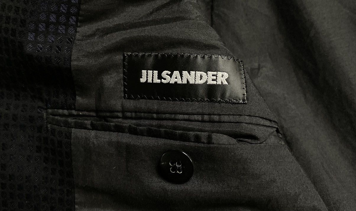 Jil Sander Jil Sander Textured Tailored Blazer Size 46S - 8 Thumbnail