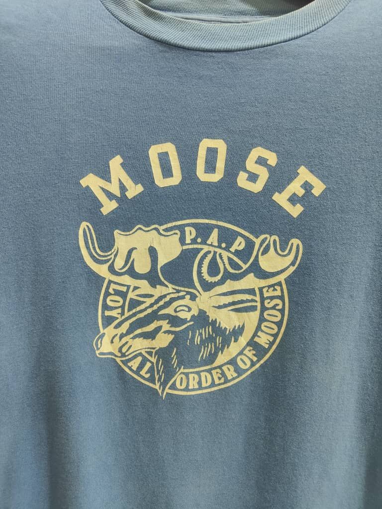 Vintage vintage 90s Loyal Order of Moose USA single stich Size US S / EU 44-46 / 1 - 7 Thumbnail